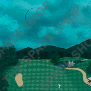 Hazy Greens Print