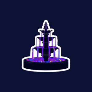 Fountain of Youth Sticker