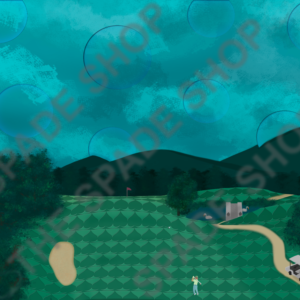 Hazy Greens Print