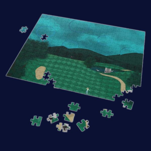 Hazy Greens Puzzle
