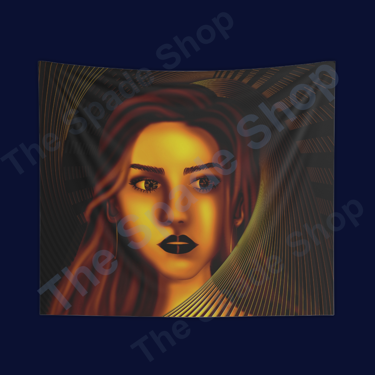 Golden Girl Tapestry