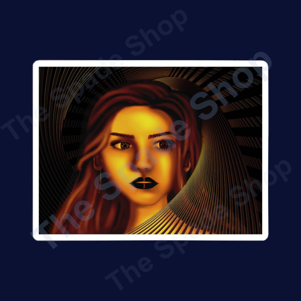 Golden Girl Sticker